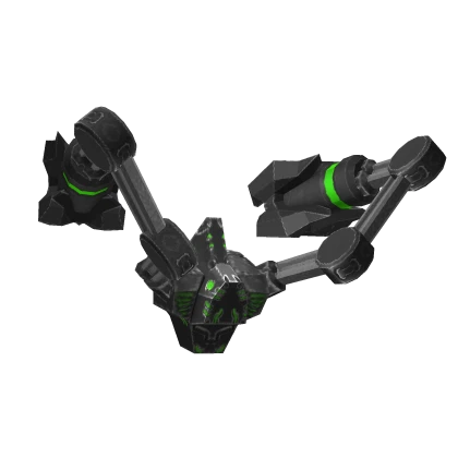 Green Mecha Arms (Over-Hanging)