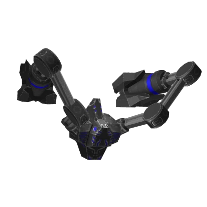 Blue Mecha Arms (Over-Hanging)