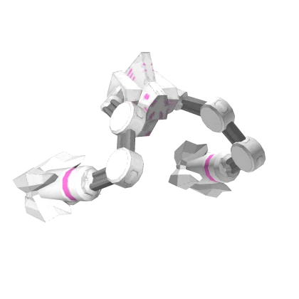 Pink Mecha Arms (Under-Hanging) - LIGHT SERIES