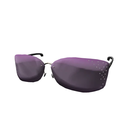 Purple Y2K Sunglasses