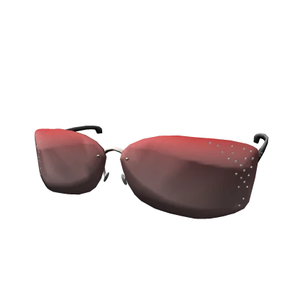 Red Y2K Sunglasses