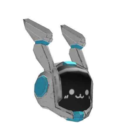 Cyber Bunny Helmet - Cyan (LIGHT SERIES)