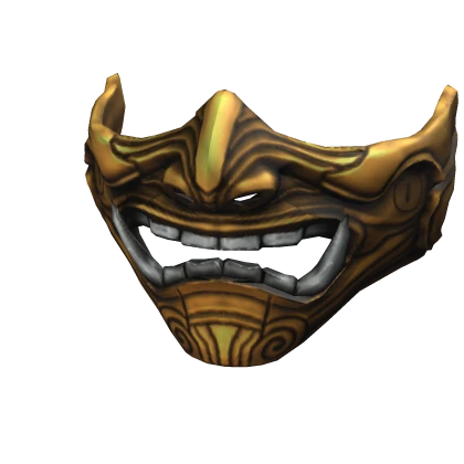 Golden Oni Mask