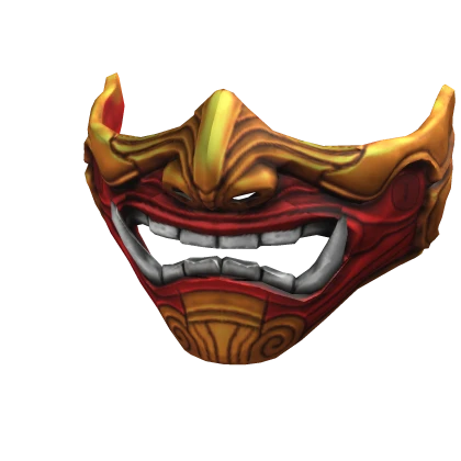 R-Gold Oni Mask