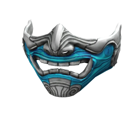 W-Blue Oni Mask