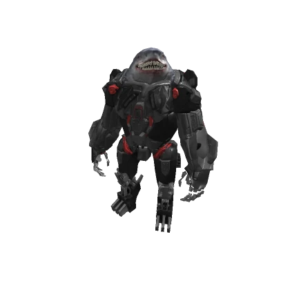 Shark Mech - Black/Red  - (Rthro)