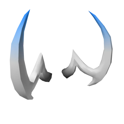 Inverted Wicked Horns (Blue)