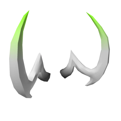 Inverted Wicked Horns (Green)