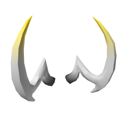 Inverted Wicked Horns (Yellow)