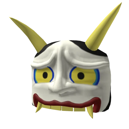 Demon Mask White