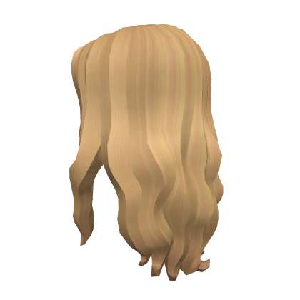 Long Curly Hair (3.0) - Golden Blond