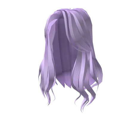 Wavy Purple Voluminous Hair