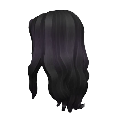 Long Curly Hair (3.0) - Black