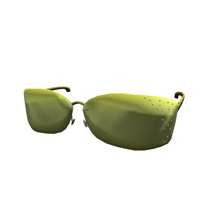 Yellow Y2K Sunglasses