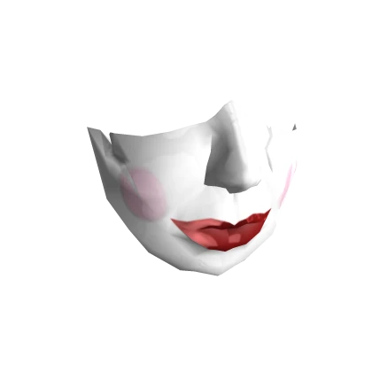 Cursed Cracked Porcelain Mask