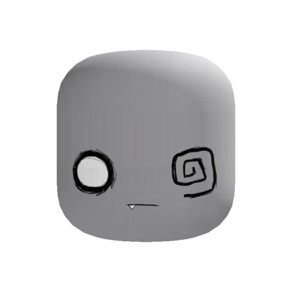 Scene Swirly Emo Face (Recolorable)