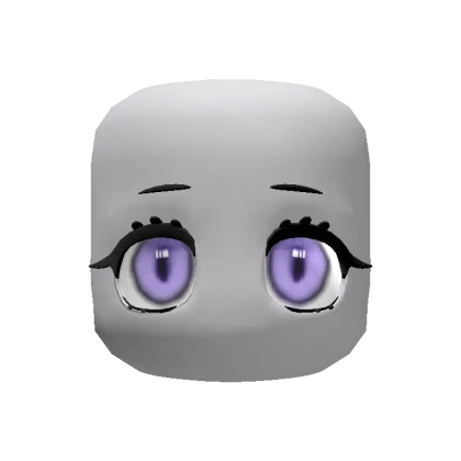 cat eye head (purple)