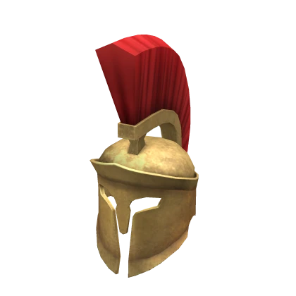 Gladiator's Golden Helmet