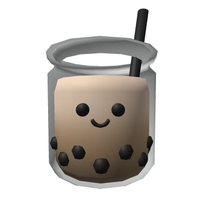 Boba Milk Tea Head