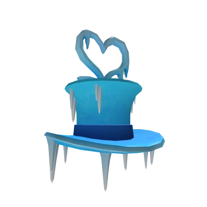 Frozen Heart Top Hat