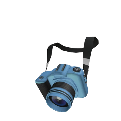 Professional Blue Camera