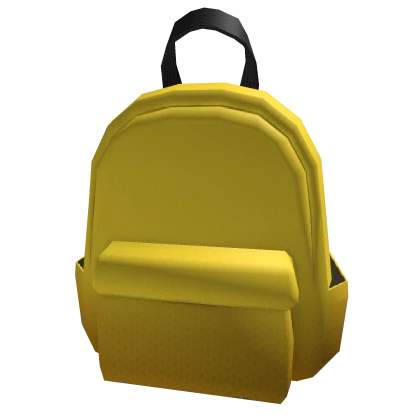 Basic Yellow Backpack