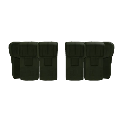 Green Tactical Pouches