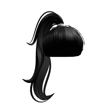 Wavy SidePony in Black