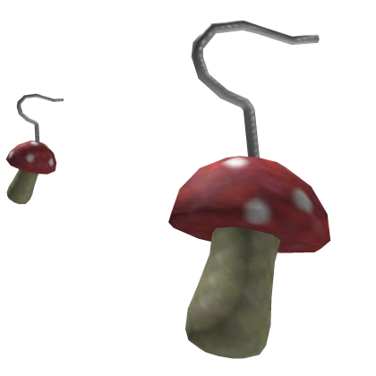 Mushroom Earrings