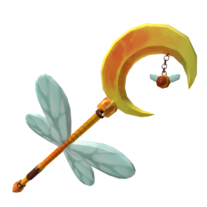 Crescent Honey Bee Staff