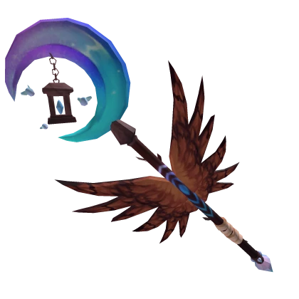 Crescent Druid Warrior Staff