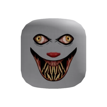 Dark Carnival Scary Clown Face