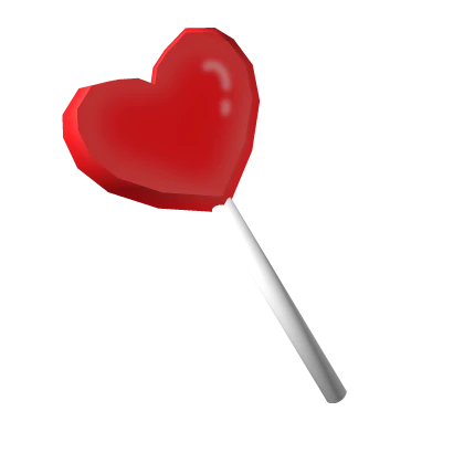 Red Heart Lollipop