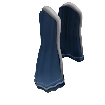 Elegant Blue Cape