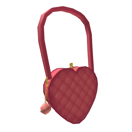 Luxury Heart-Shaped Shoulder Purse