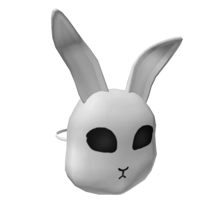 White Bunny Mask