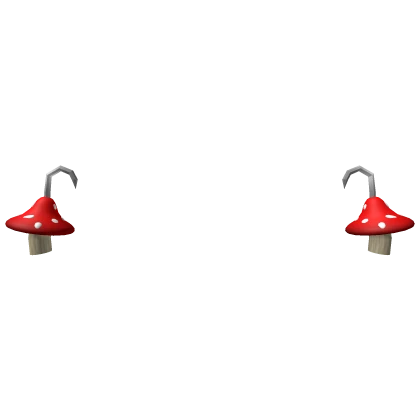 Mushroom Wizard Earrings