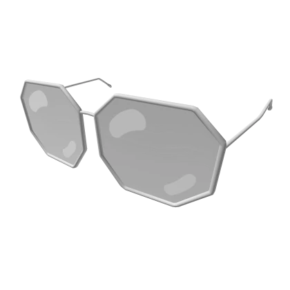 Silver Octagon Glasses