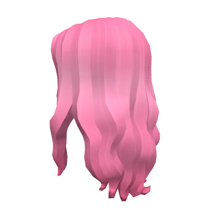 Long Curly Hair (3.0) - Bubblegum