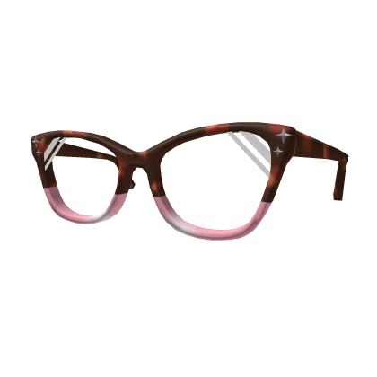 Fashionable Dual Tone Glasses