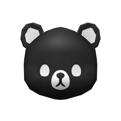 Dark Bear Cub Mask