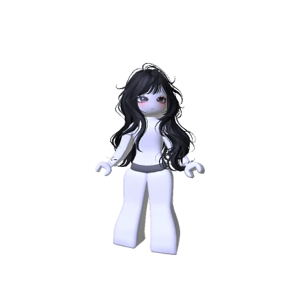 Cute Anime Woman Doll