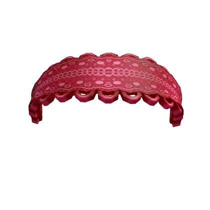 Red Lace Headband