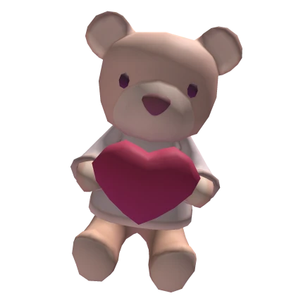 Valentine Teddy Bear Creme