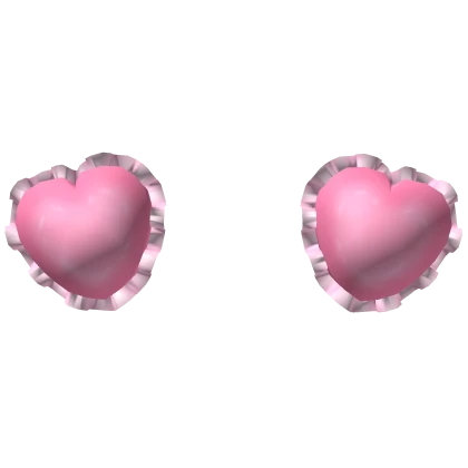 Pink Heart Ears