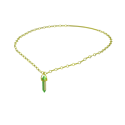 {1.0} Crystal Necklace Emerald