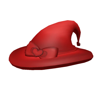 Valentines Day Witch Hat