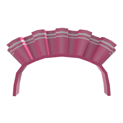 Pink Ruffle Headband