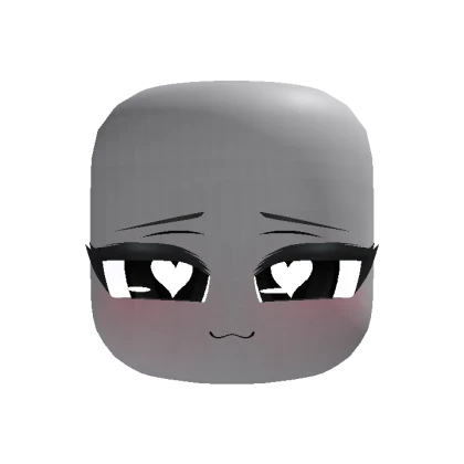 Animated Kawaii Chibi Smug Face- Heart