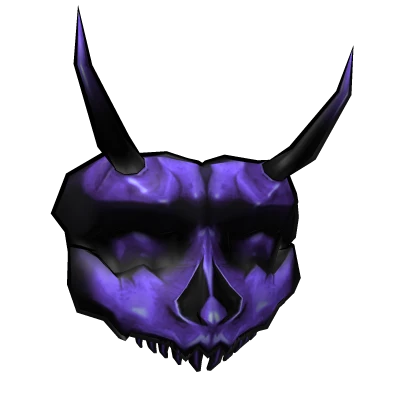 Cyber Oni Mask - Indigo